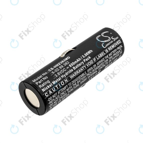 Akkumulátor Heine Beta Handles, Heine Ophthalmoscope Beta 200, 850mAh, Ni-MH, 3.6V, X-02.99.382, BATT/110904-A1, HQ