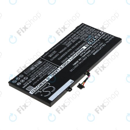 Akkumulátor Lenovo ThinkPad T550, T560, W550, 3900mAh, Li-Pol, 11.4V, 45N1743, HQ