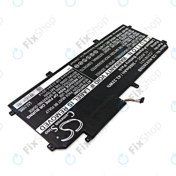 Akkumulátor Asus Zenbook UX305, 3800mAh, Li-Pol, 11.4V, C31N1411, HQ