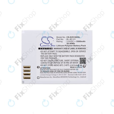Akkumulátor Ezviz C3a, 5500mAh, Li-Pol, 3.8V, BL-BC-01, HQ