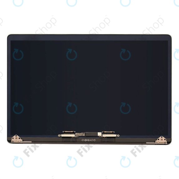 Apple MacBook Pro 15" A1990 (2018 - 2019) - LCD Kijelző + Előlapi Üveg + Fedőlap (Silver) Refurbished