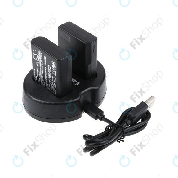 2 db Akkumulátor töltővelNikon Coolpix P7000, P7700, D3100, D3200, D5100, 1030mAh, Li-Ion, 7.4V, EN-EL14, HQ