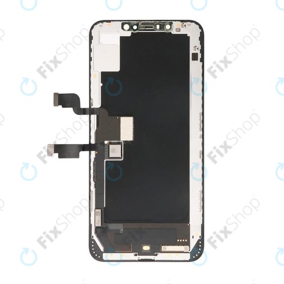 Kijelző iPhone XS Max, Érintőüveg kerettel, Refurbished
