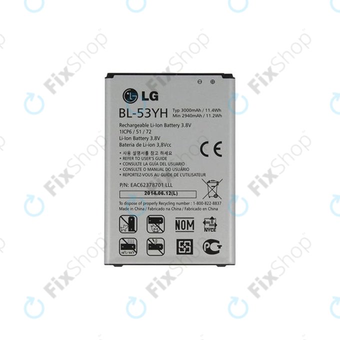 LG G3 D855 - Akkumulátor BL-53YH 3000mAh