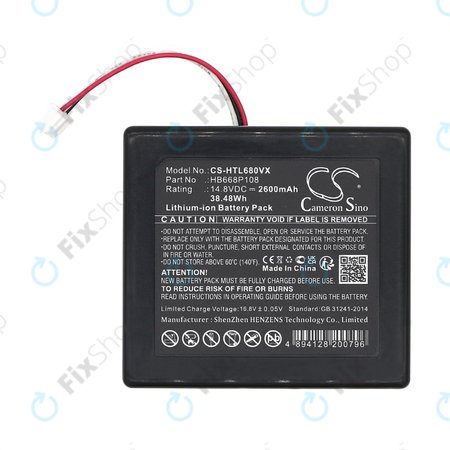 Akkumulátor Hobot Legee 668, Legee 669, 2600mAh, Li-Ion, 14.8V, HB668P108, HQ