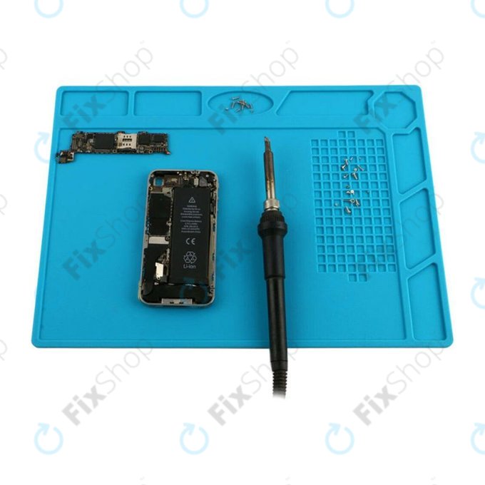 ESD Antisztatikus Hőálló Szilikon Alátét - 32 x 23cm