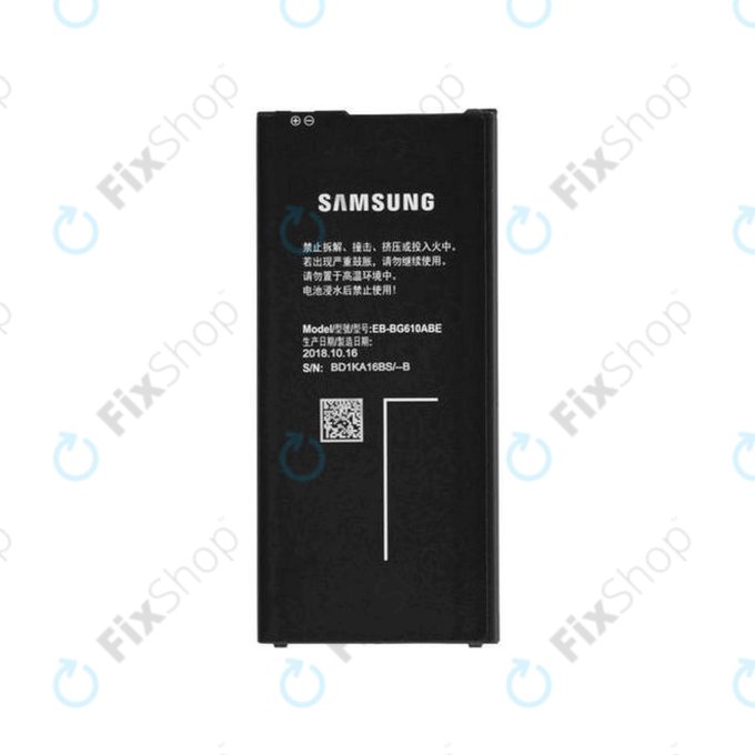Samsung Galaxy J4 Plus (2018), J6 Plus J610F (2018) - Akkumulátor EB-BG610ABE 3300mAh - GH43-04670A Genuine Service Pack