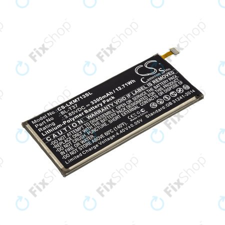 Akkumulátor LG L713dl, LG LG-Q710al, LG Lm-L713dl, 3300mAh, Li-Pol, 3.85V, BL-T37, HQ
