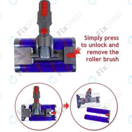 Dyson V-series, Outsize - Dupla Görgős Padlófúvóka
