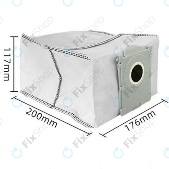Porzsák, 4 db Ecovacs Deebot T30c, T50-series, T80-series, X8-series, X9 Pro-series