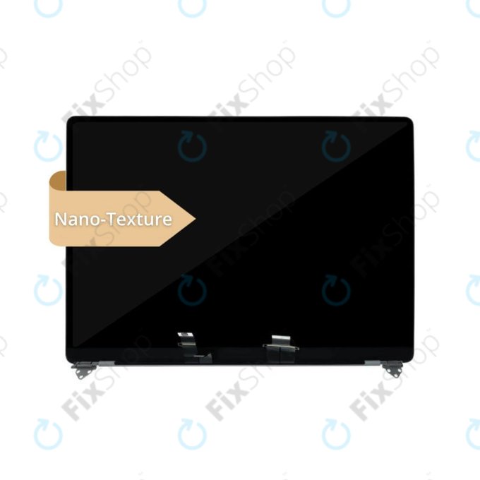 LCD kijelző MacBook Pro 16" A3403 (2024), első üveggel és fedéllel, Nano-Texture, Silver, 661-42324, Genuine Apple