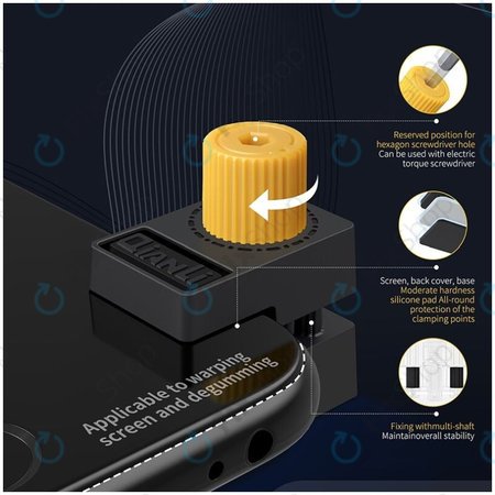 QianLi iClamp 2.0 - Állítható Műanyag Rögzítő - 12mm (4db)