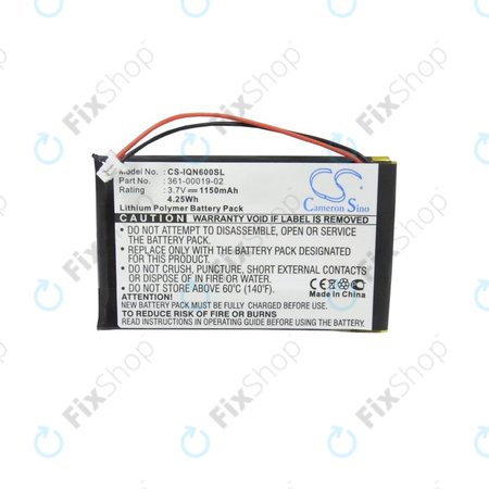 Akkumulátor Garmin Nüvi 660, 660 FM, 1150mAh, Li-Pol, 3.7V, 361-00019-02, HQ