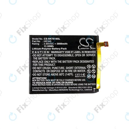 Nokia 6.1 - Akkumulátor HE345 3000mAh HQ