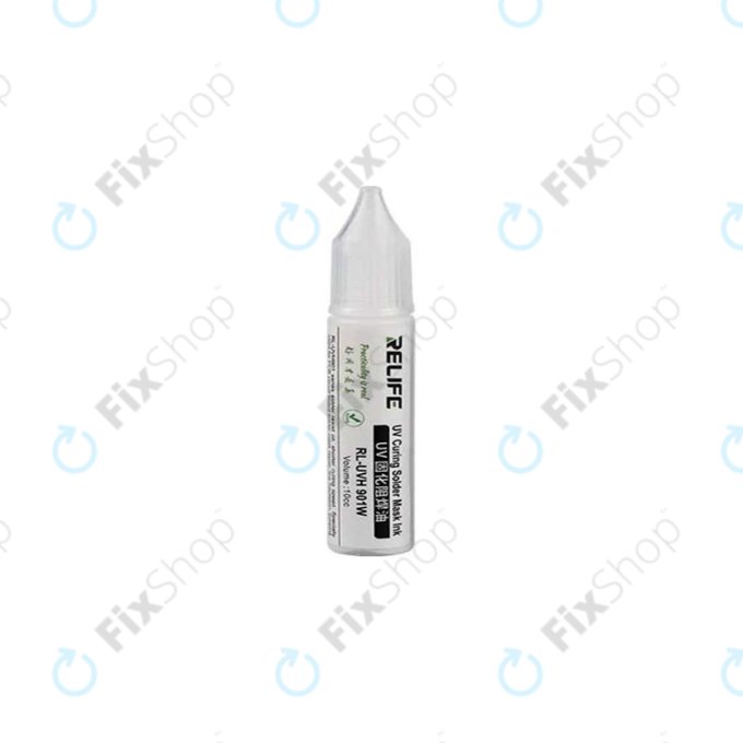 Relife RL-901W - UV Keményíthető Forrasztómaszk - 10ml (Fehér)
