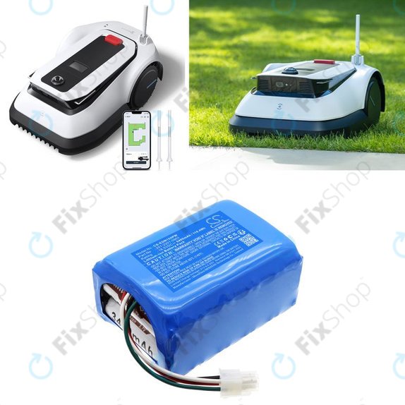 Akkumulátor Ecovacs BAIZE, G1-800, GX-600, GOAT G1, 6400mAh, Li-Ion, 18.5V, 201-2201-0903, HQ