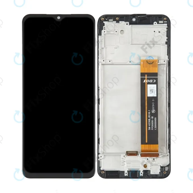 Samsung Galaxy A23 A236B - LCD Kijelző + Érintőüveg + Keret TFT