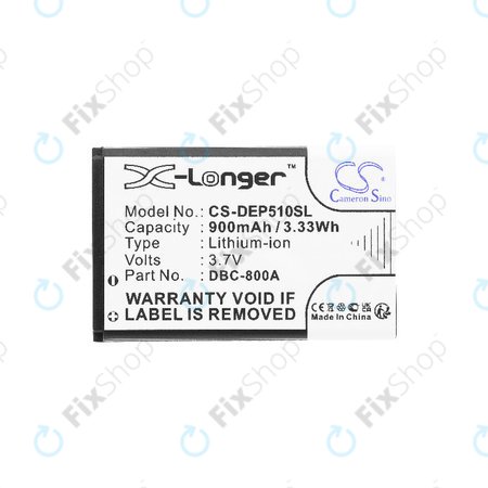 Akkumulátor Doro 1360, 900mAh, Li-ion, 3.7V, DBC-800A, HQ