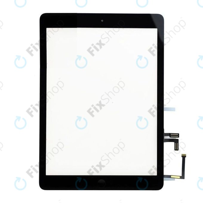 Apple iPad (5th Gen 2017) - Érintőüveg + Kezdőlap Gomb (Space Gray)