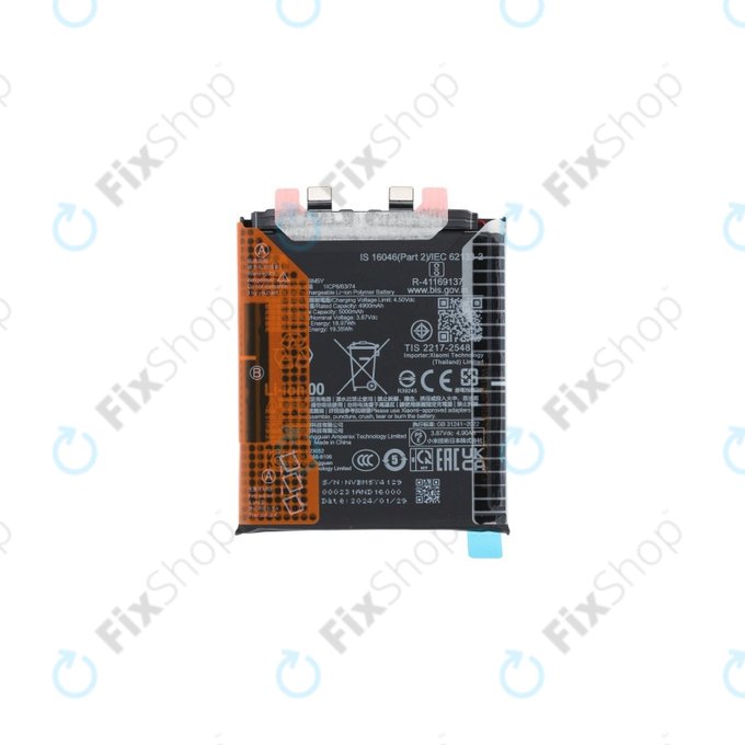 Xiaomi 14 Ultra - Akkumulátor BM5Y 5000mAh - 1330102000123B Genuine Service Pack
