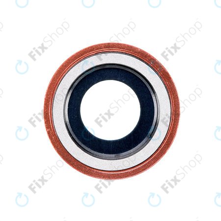 Apple iPhone XR - Visszapillantó Üveg Kerettel (Coral)