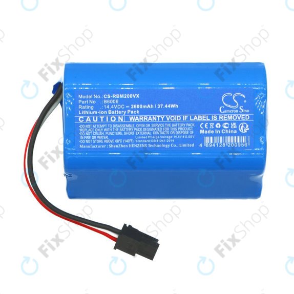 Akkumulátor Robzone Moppy 2.0, 2600mAh, Li-Ion, 14.4V, B6006, HQ