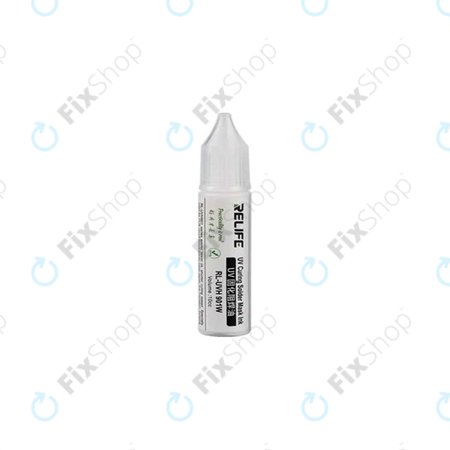 Relife RL-901W - UV Keményíthető Forrasztómaszk - 10ml (Fehér)