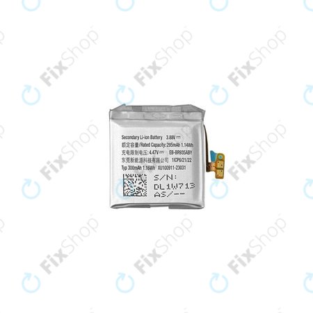 Samsung Galaxy Watch 6 40mm R930, R935, Watch 7 40mm L300, L305 - Akkumulátor EB-BR935ABY 300mAh - GH43-05156A Genuine Service Pack