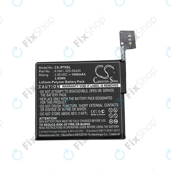 Apple iPod Touch (6th Gen) - Akkumulátor A1641 1000mAh HQ