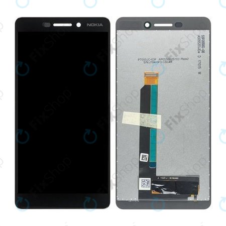 Nokia 6.1 - LCD + Érintőüveg - 20PL2BW0001 Genuine Service Pack