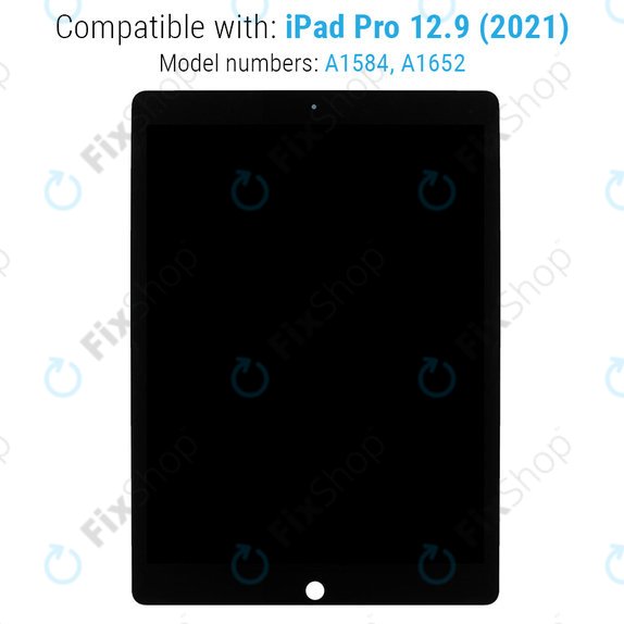 LCD Kijelző iPad Pro 12.9" (1st Gen 2015), Black, Érintőüveg keret nélkül, Refurbished