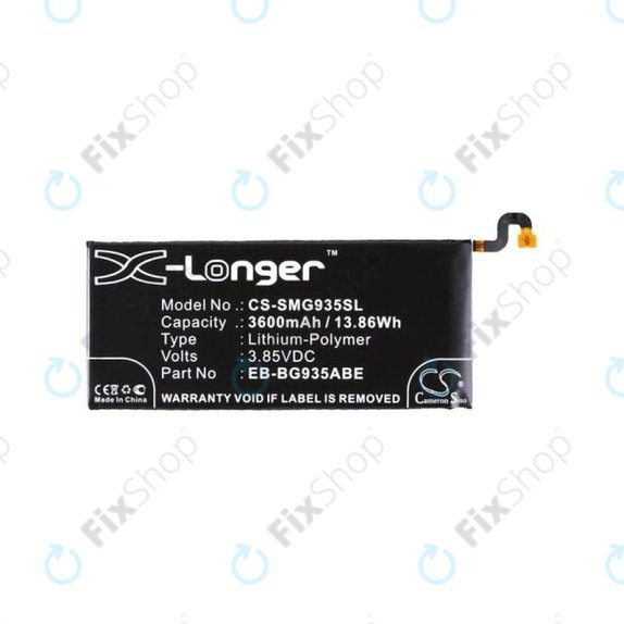 Samsung Galaxy S7 Edge G935F - Akkumulátor EB-BG935ABE 3600mAh HQ