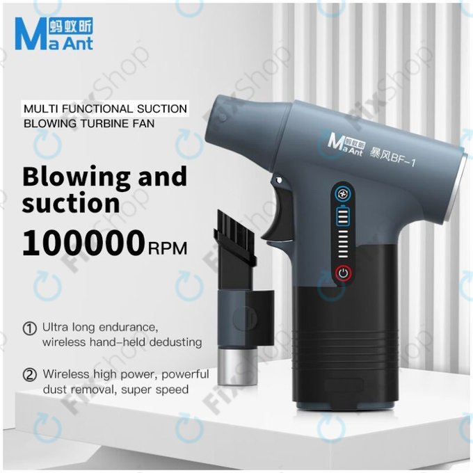 MaAnt BF-1 - Multifunkciós Turbinaventilátor Azonnali Hűtéshez