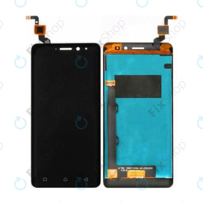 Lenovo K6 K33a48, K6 Power K33a42 - LCD Kijelző + Érintőüveg (Black) TFT