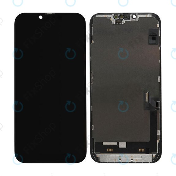 Kijelző In-Cell FHD iPhone 14 Plus, Érintőüveg kerettel, FixPremium