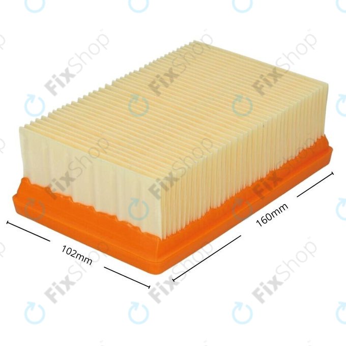 Kärcher WD-series, MV-series, KWD-series - Lapos Porszűrő