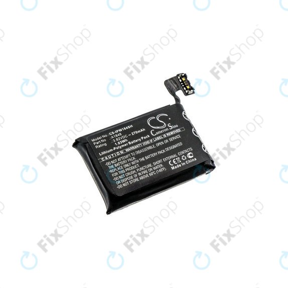 Apple Watch 3 38mm - Akkumulátor A1848 (GPS + Cellular Version) 270mAh HQ