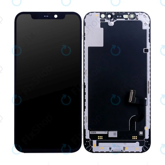 Kijelző Hard OLED iPhone 14, Érintőüveg kerettel, FixPremium