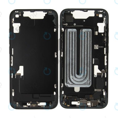 Középső keret akkumulátorral | iPhone 16e | Black | ZD076-00697 | Genuine Apple