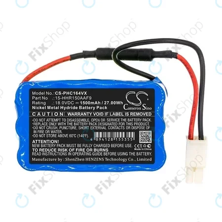 Philips PowerPro Duo - Akkumulátor 15-HHR150AAF9 Ni-MH 18.0V 1500mAh HQ