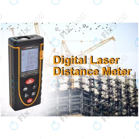 SNDWay SW-M60 - Nagy Pontosságú Lézeres Elektronikus Vonalzó (60m)