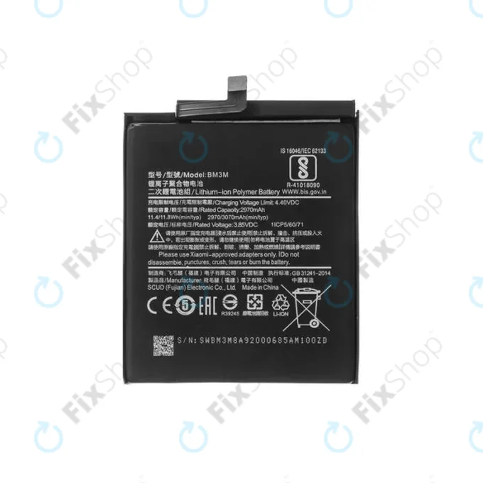 Xiaomi Mi 9 SE - Akkumulátor BM3M 3070mAh