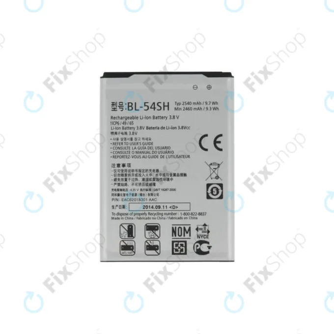 LG G3 S D722, L90 D405, Bello - Akkumulátor BL-54SH 2540mAh