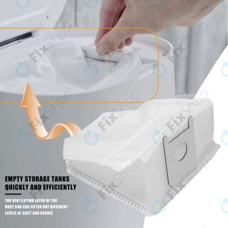 Roidmi EVE Plus - Porzsák