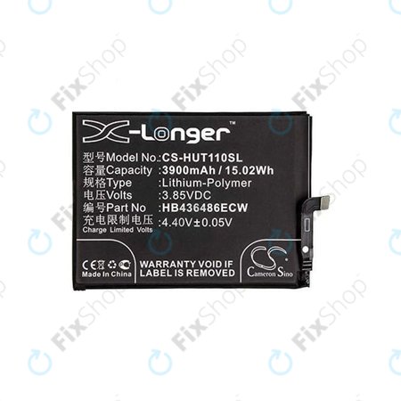 Huawei Mate 10 Lite, Mate 10 Pro, Mate 20, Nova 2i, P20 Pro, Honor View 20 - Akkumulátor HB436486ECW 3900mAh HQ