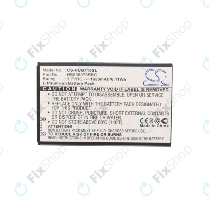 Huawei Ascend G606 - Akkumulátor HB505076RBC 1650mAh HQ