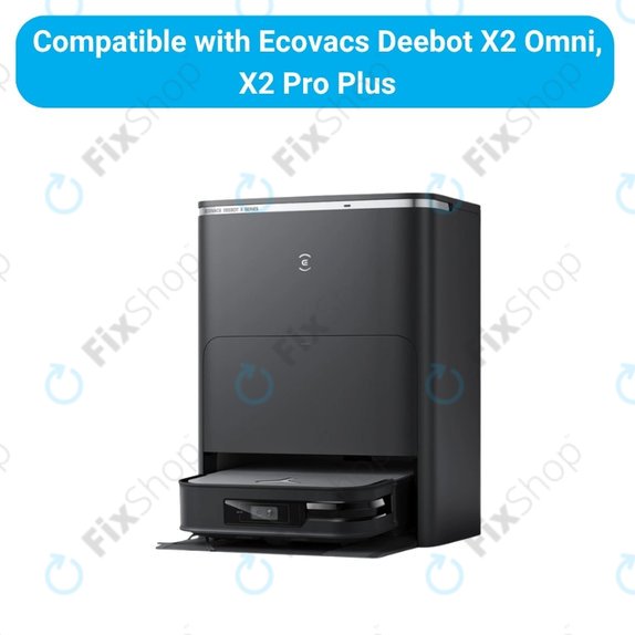 Pótalkatrész készletEcovacs Deebot X2 Omni (2x Főkefe, 4x Szűrő, 4x Oldalkefe)
