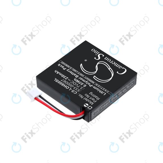 Akkumulátor Logitech H800, 230mAh, Li-Pol, 3.7V, 533-000067, HQ