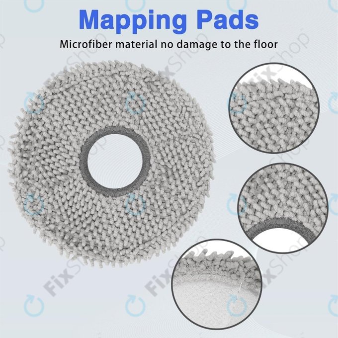 Ecovacs Deebot T50 Omni, T50 Pro Omni, T50 Max, T50 Max Pro Omni, T30c, T30c Omni, X5 Omni, X5 Pro Omni - Felmosórongy