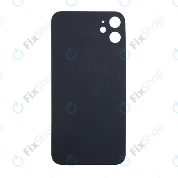 Apple iPhone 11 - Hátsó Ház Üveg (Black)